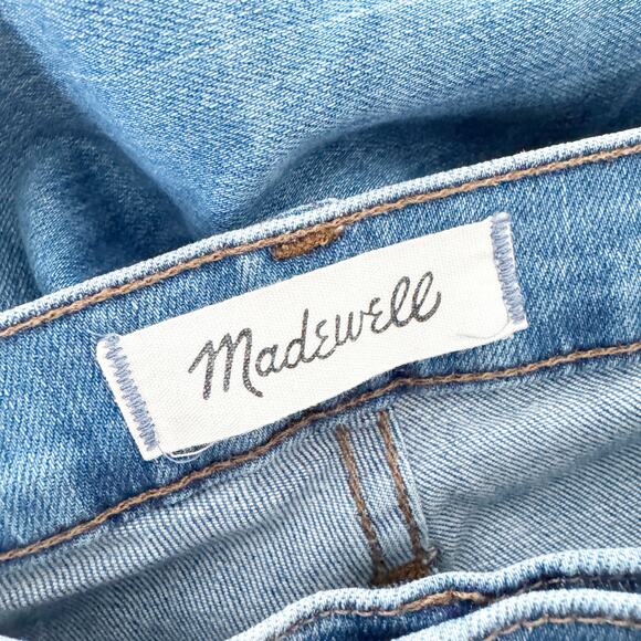 MADEWELL Cali Demi Boot Button Fly Jeans 25 Petite - Picture 9 of 11